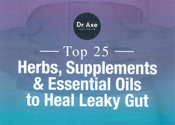 Top 25 Herbs, Supplements and Essential Oils to Heal Leaky Gut